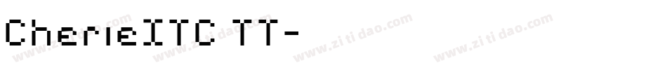CherieITC TT字体转换